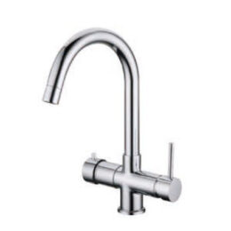 Rubinetto a 5 vie in ottone cromato mod. I-01C