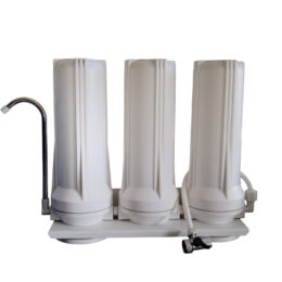 Contenitore a tre bicchieri 10"