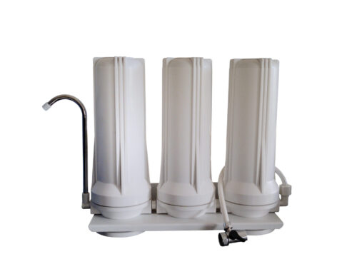 Contenitore a tre bicchieri 10"