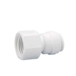Raccordo terminale dritto filetto femmina 1/4"-1/4"